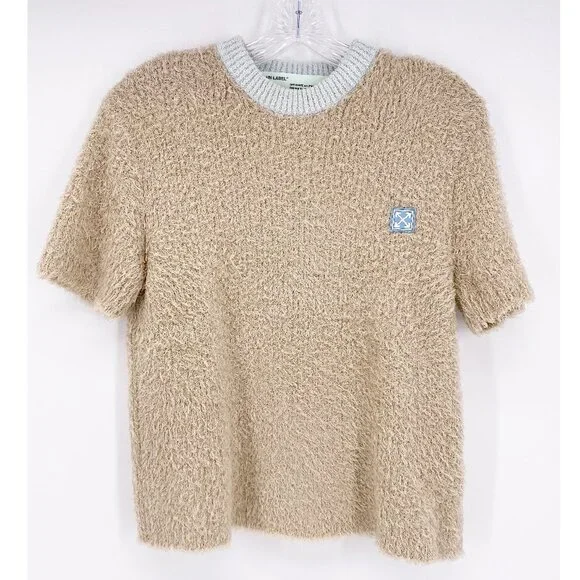 Off-white X The Webster Exclusive Knit Tee Neutral